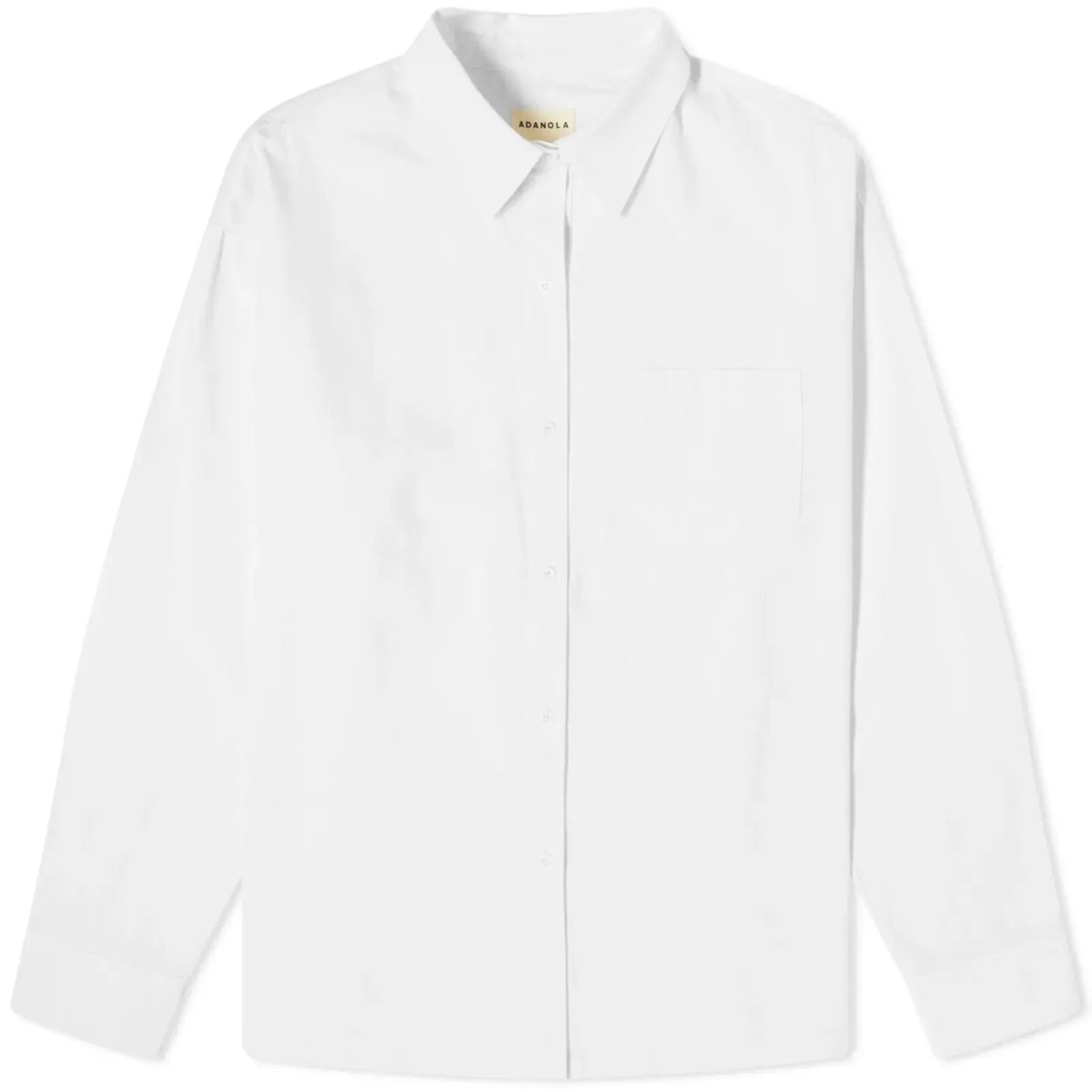 Adanola Oversized Cotton Shirt, white