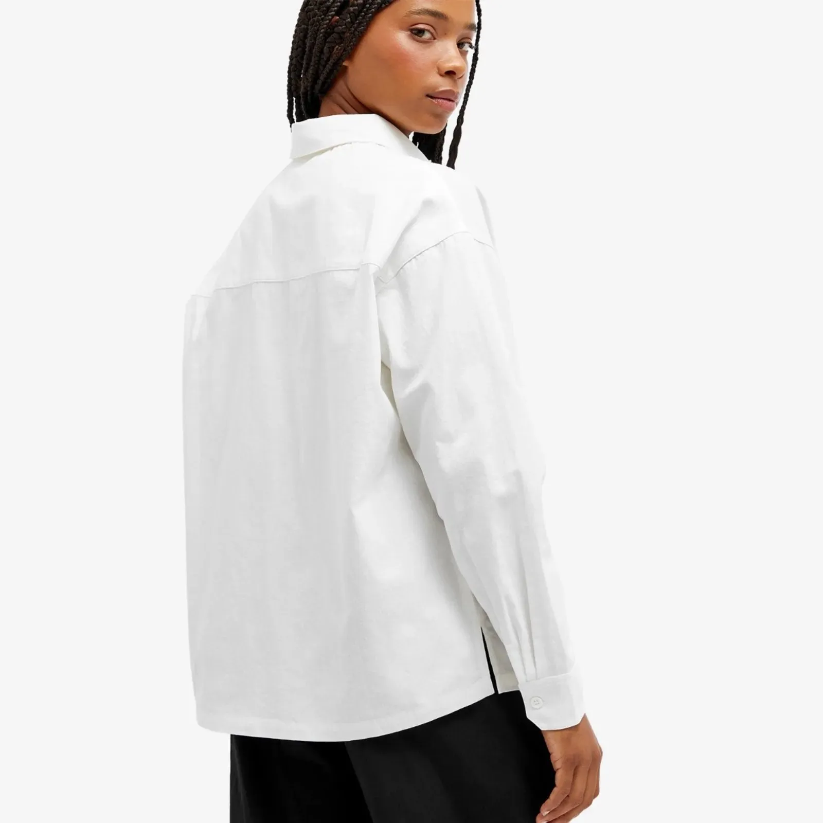 Adanola Oversized Cotton Shirt, white