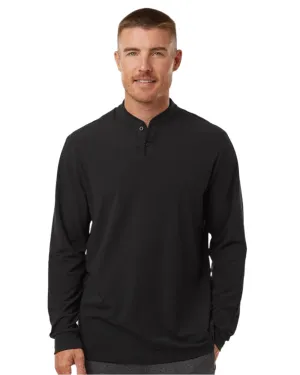 adidas Men's Henley Long Sleeve Tee