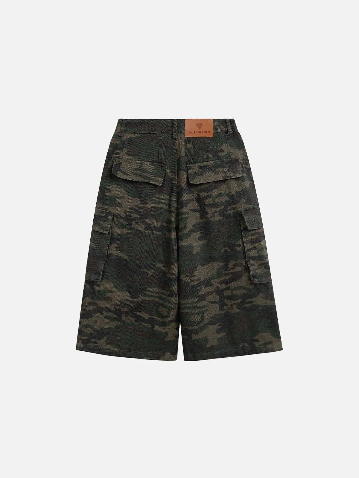 Aelfric Eden Camo Longline Cargo Shorts