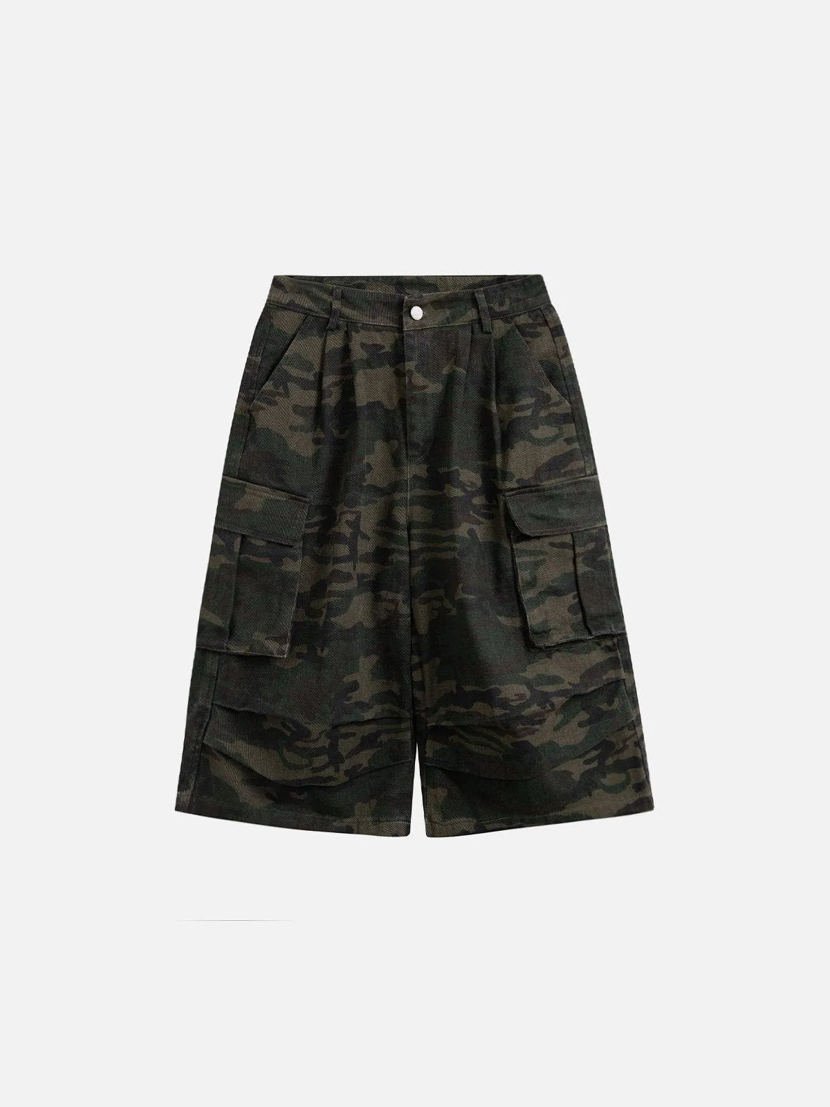 Aelfric Eden Camo Longline Cargo Shorts