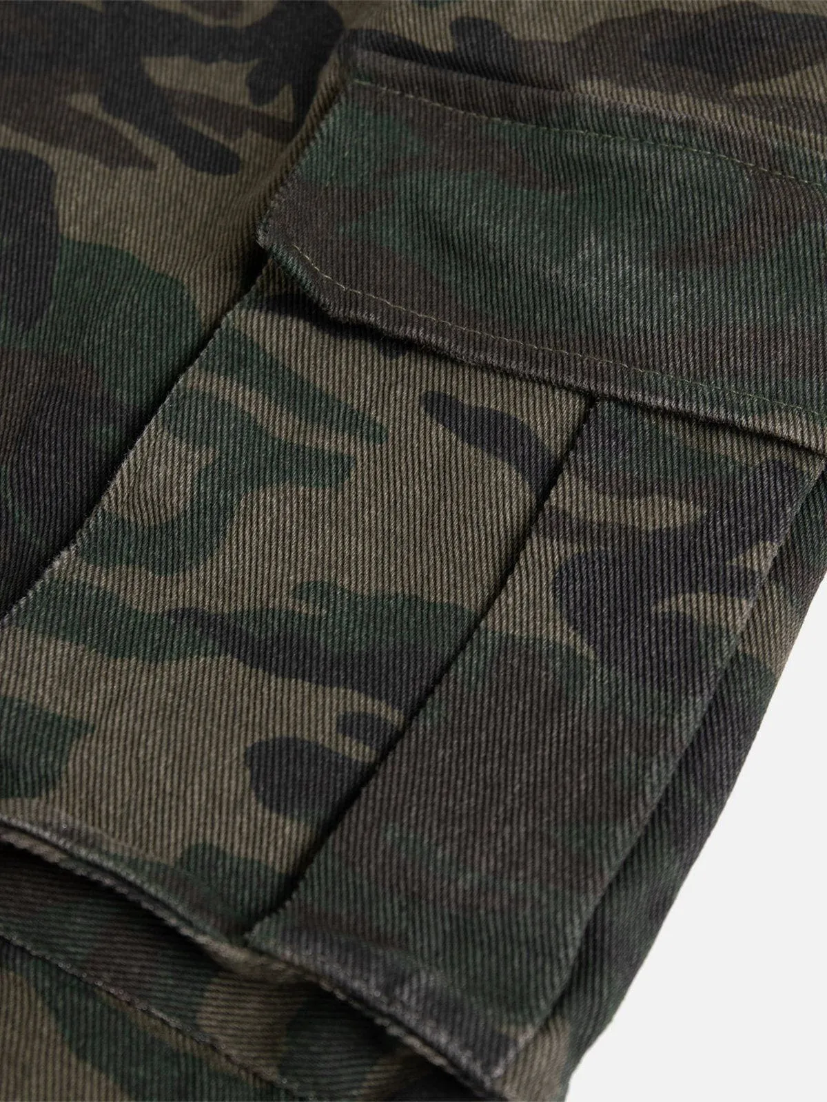 Aelfric Eden Camo Longline Cargo Shorts