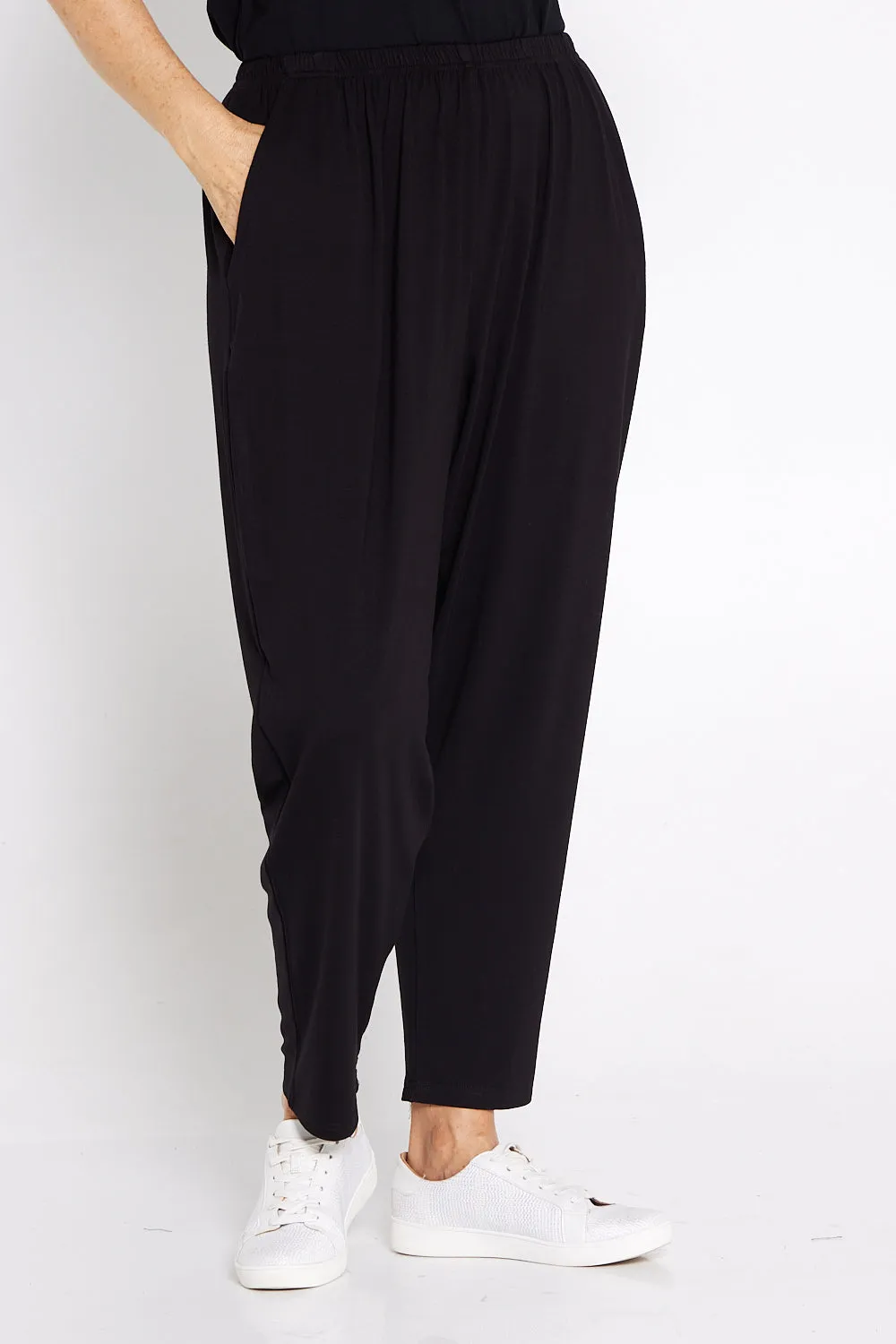 Amalie Bamboo Pants - Black