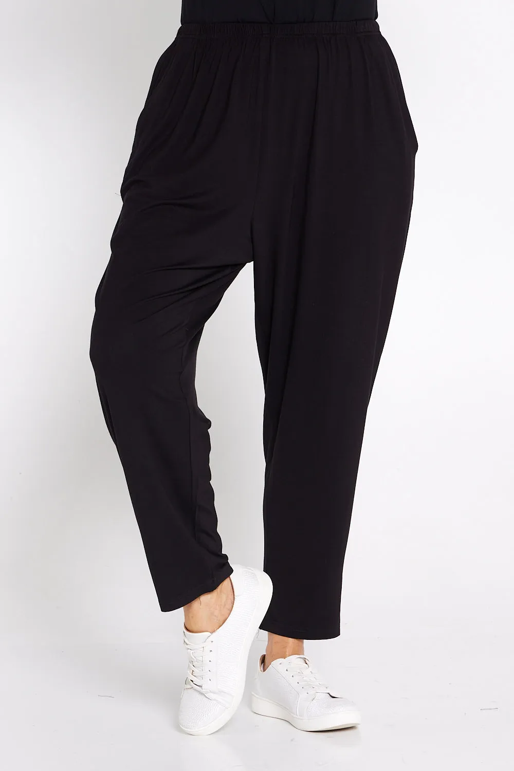 Amalie Bamboo Pants - Black