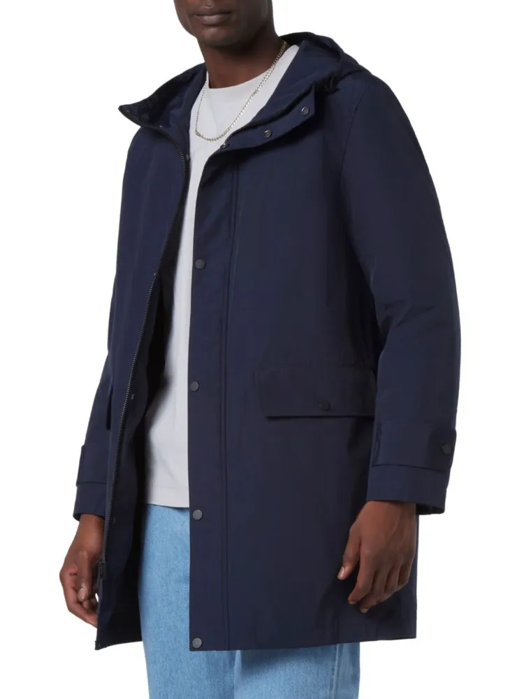 Andrew Marc Tucker Parka with Hood, Loden