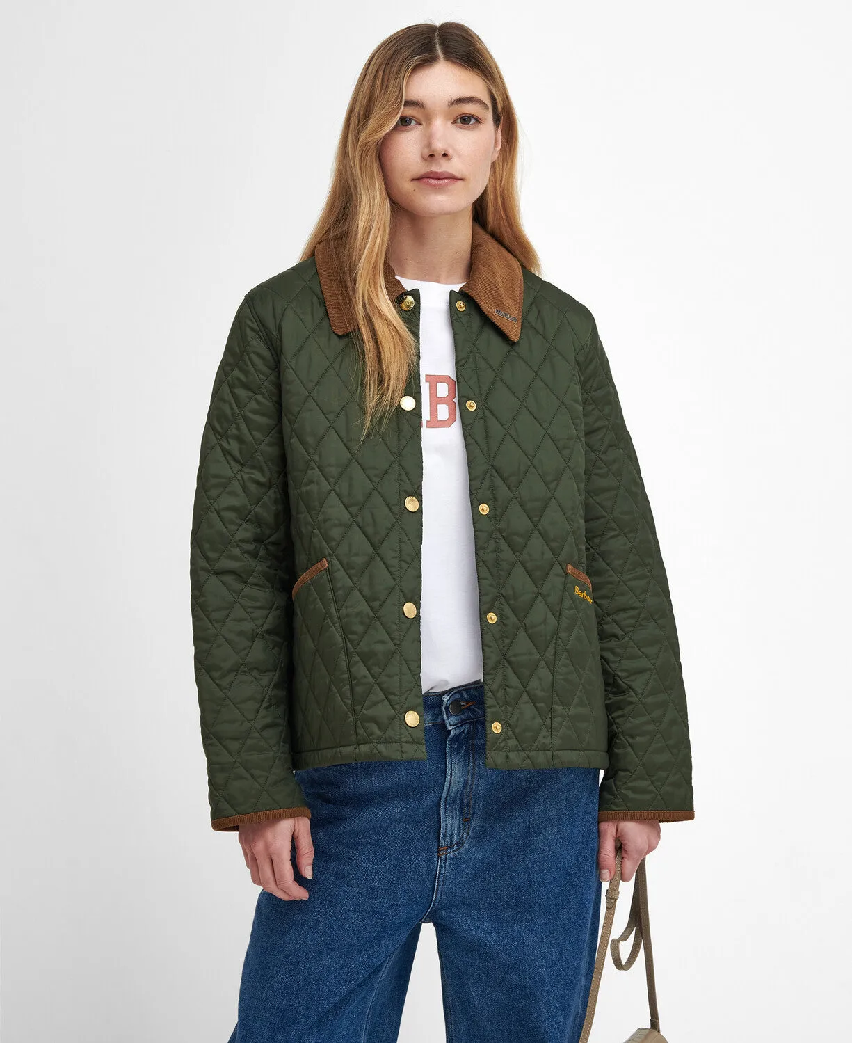 Barbour 30th Anniversary Cropped Liddesdale Quilted Jacket