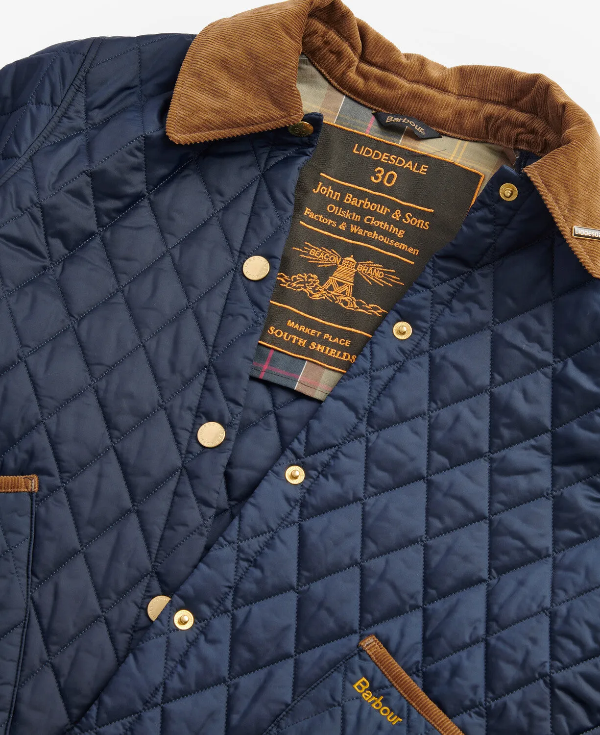 Barbour 30th Anniversary Cropped Liddesdale Quilted Jacket