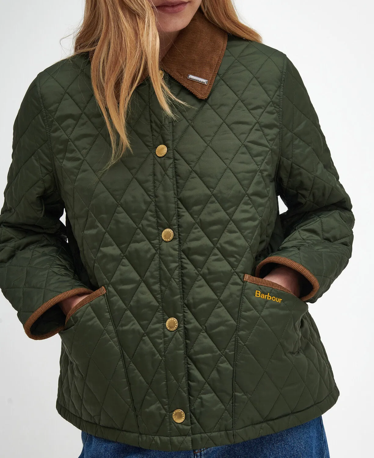 Barbour 30th Anniversary Cropped Liddesdale Quilted Jacket