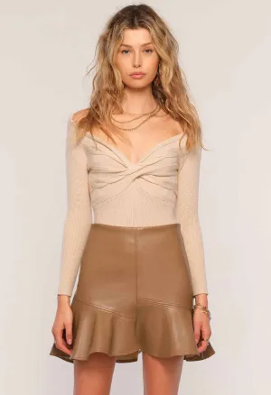 Bijou Skirt-Tan