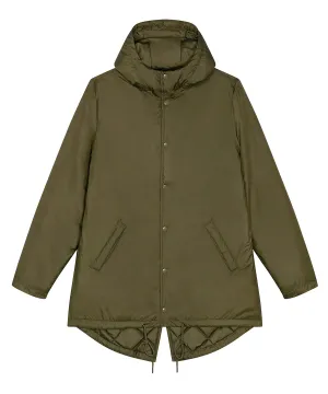 British Khaki - Unisex padded parka jacket (STJU841)