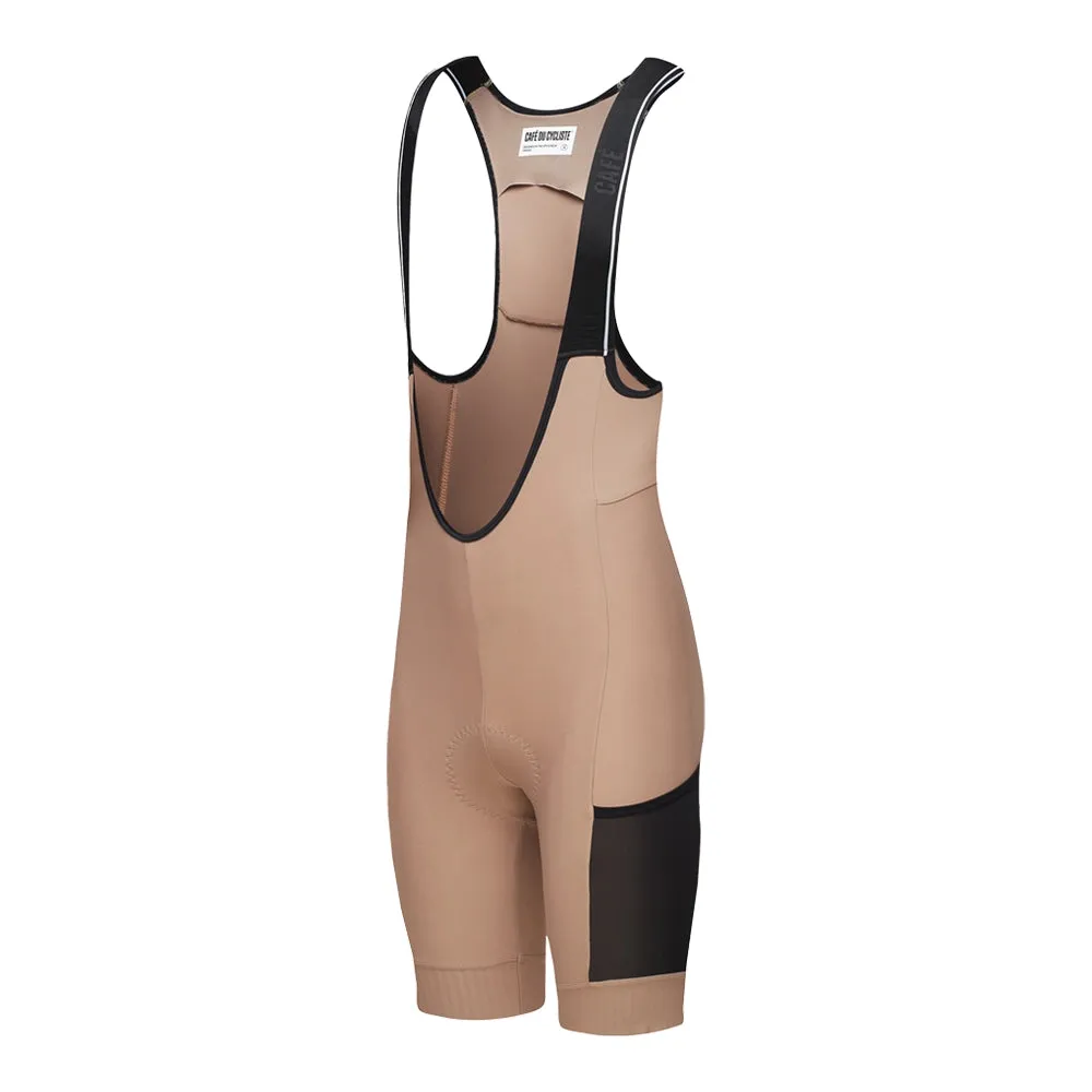 CAFE DU CYCLISTE Eva V2 Cycling Cargo Bib Short - Oyster Grey