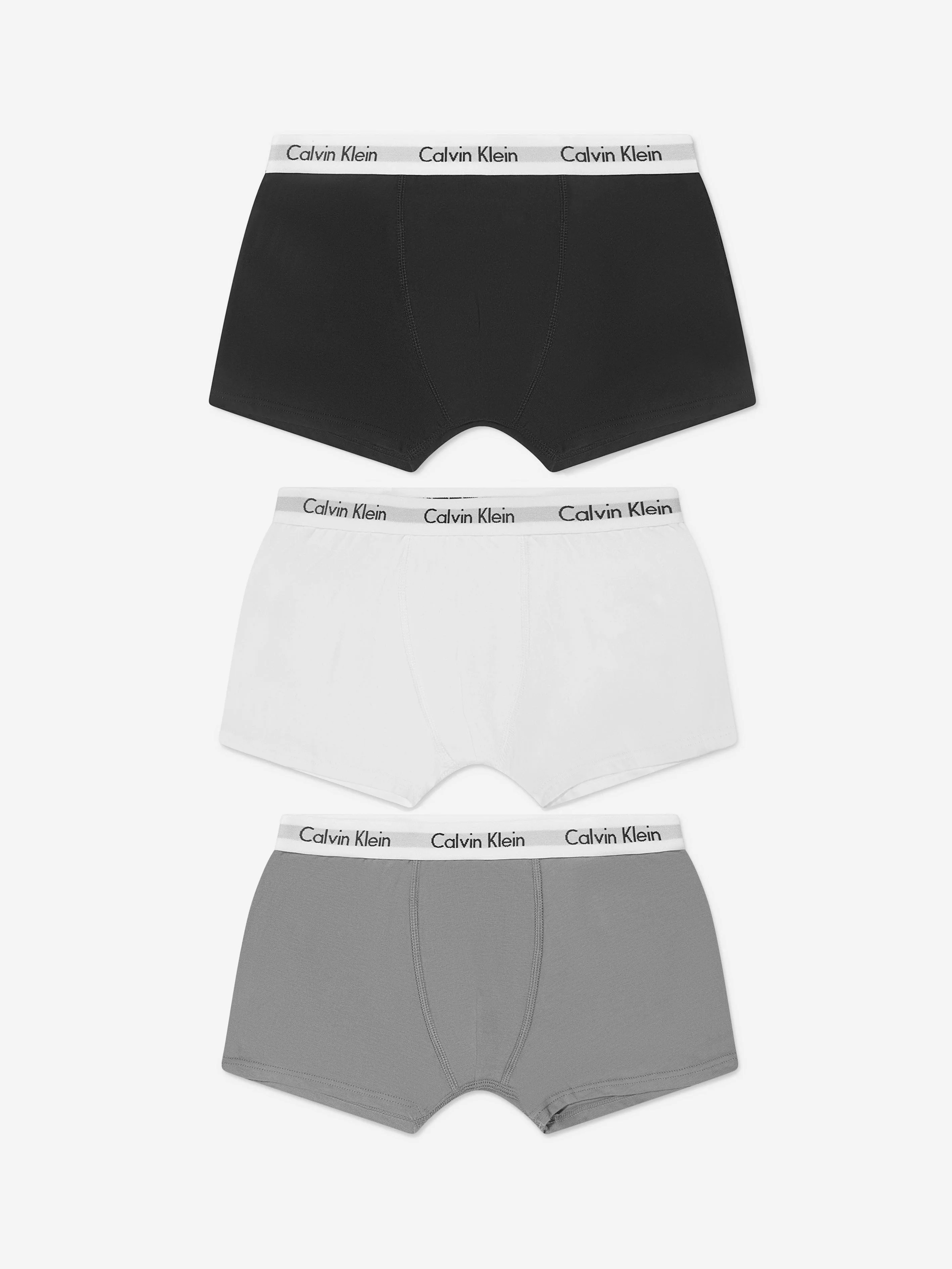 Calvin Klein Boys Cotton Boxer Shorts Set (3 Pack)