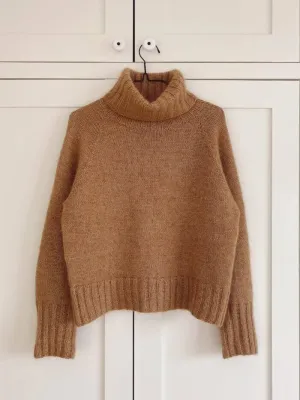 Caramel sweater by PetiteKnit, No 1 yarn kit (ex pattern)