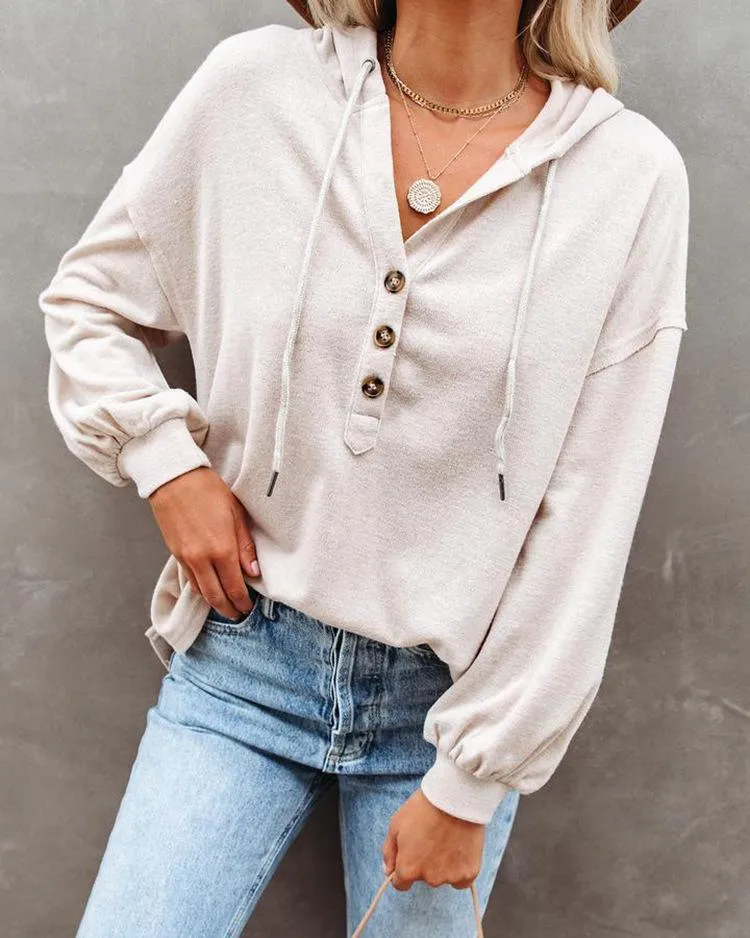 Casual Hoodeis Sweatshirt Tops