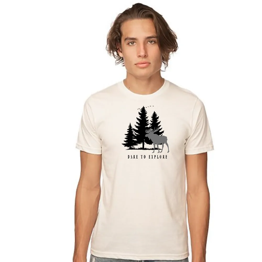 Dare To Explore Organic Cotton Men's Tee