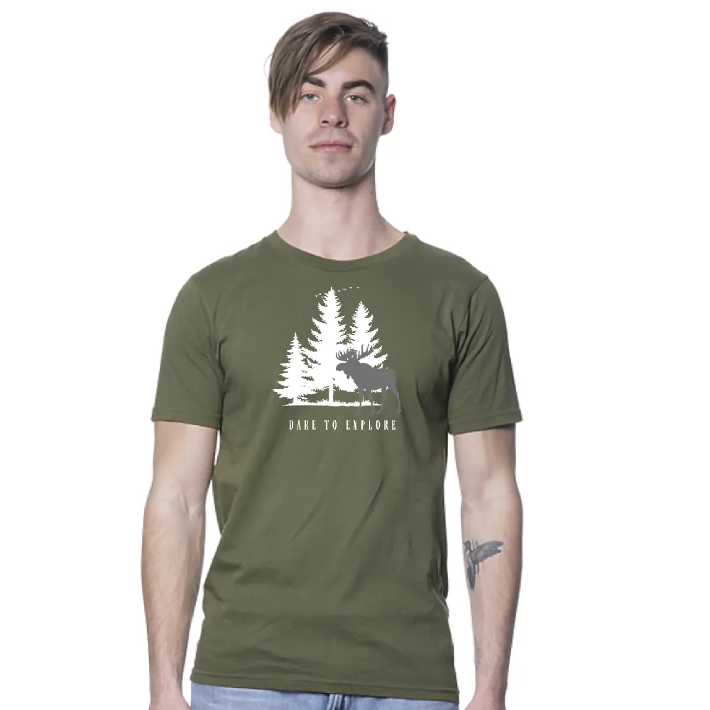 Dare To Explore Organic Cotton Men's Tee