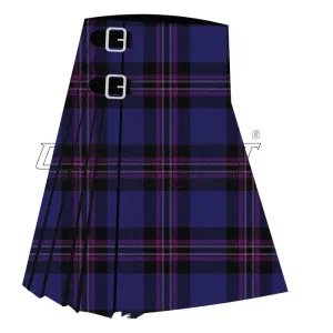 Earl Blue Marl Tartan