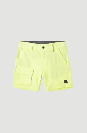 Easton Cargo Hybrid Shorts | Sunny Lime