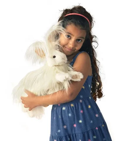 Folkmanis® Hand Puppet: Angora Rabbit