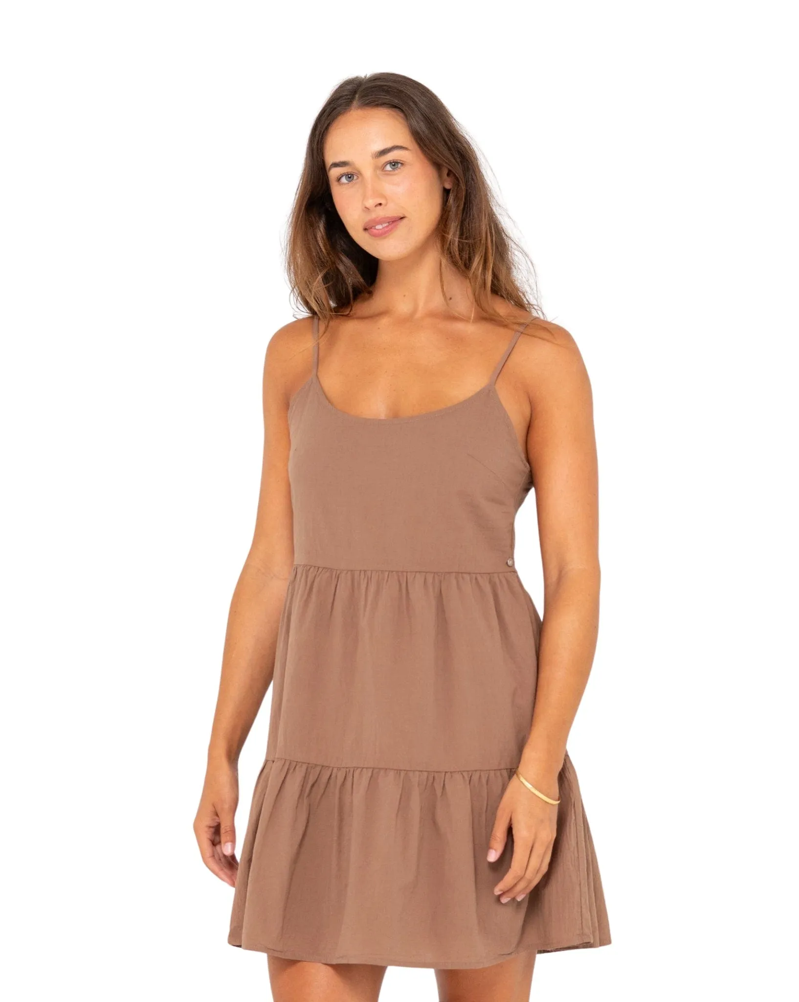 Heather Tiered Slip Dress