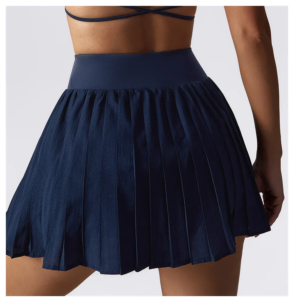 Layered Front Tennis Skirt