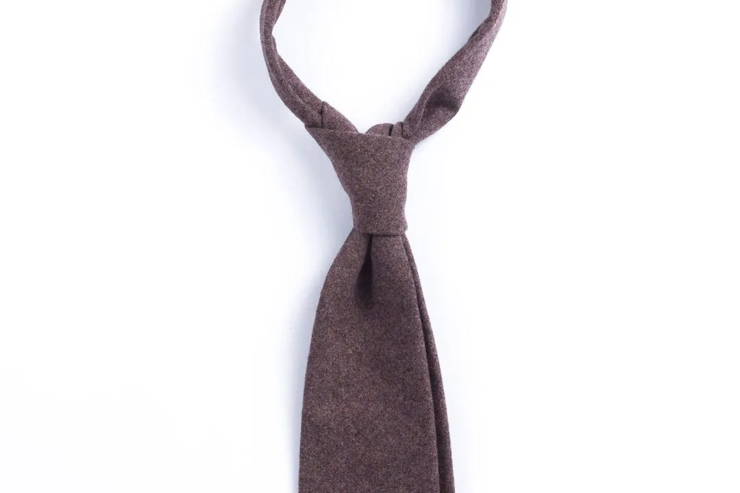 Mauve Wool Cashmere