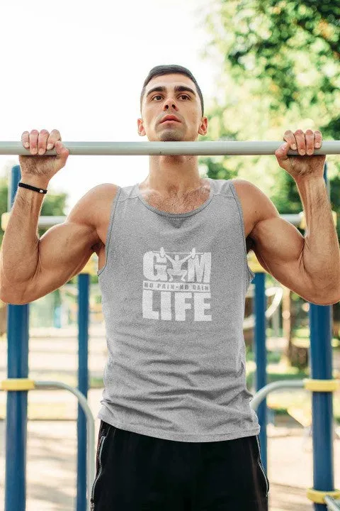 Mens Vest Tops |  'Gym Life'