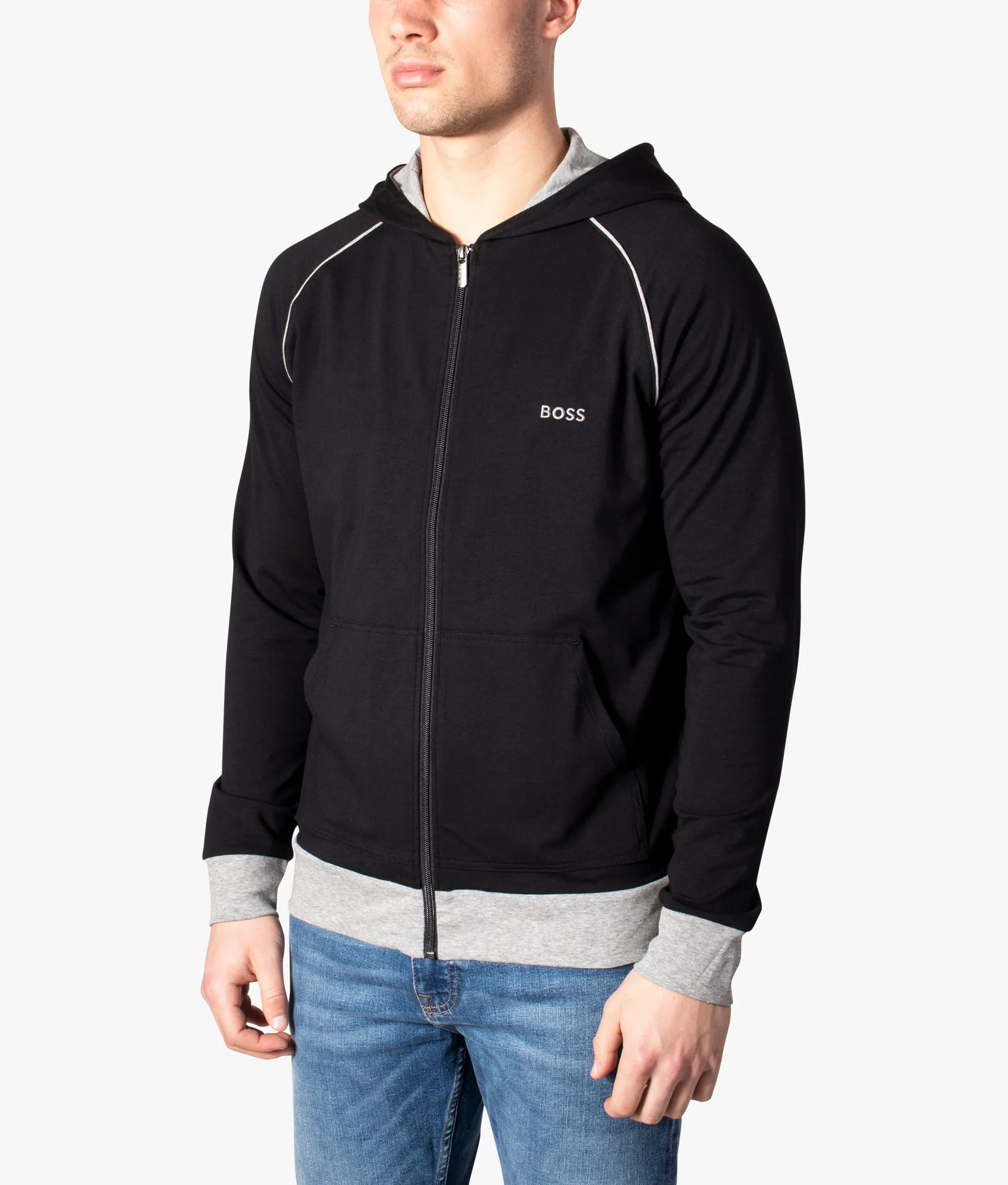 Mix & Match Jacket H Zip Through Hoodie