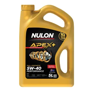 Nulon Apex  5W-40 Full Synthetic Performance Engine Oil - 5L - APX5W40-5