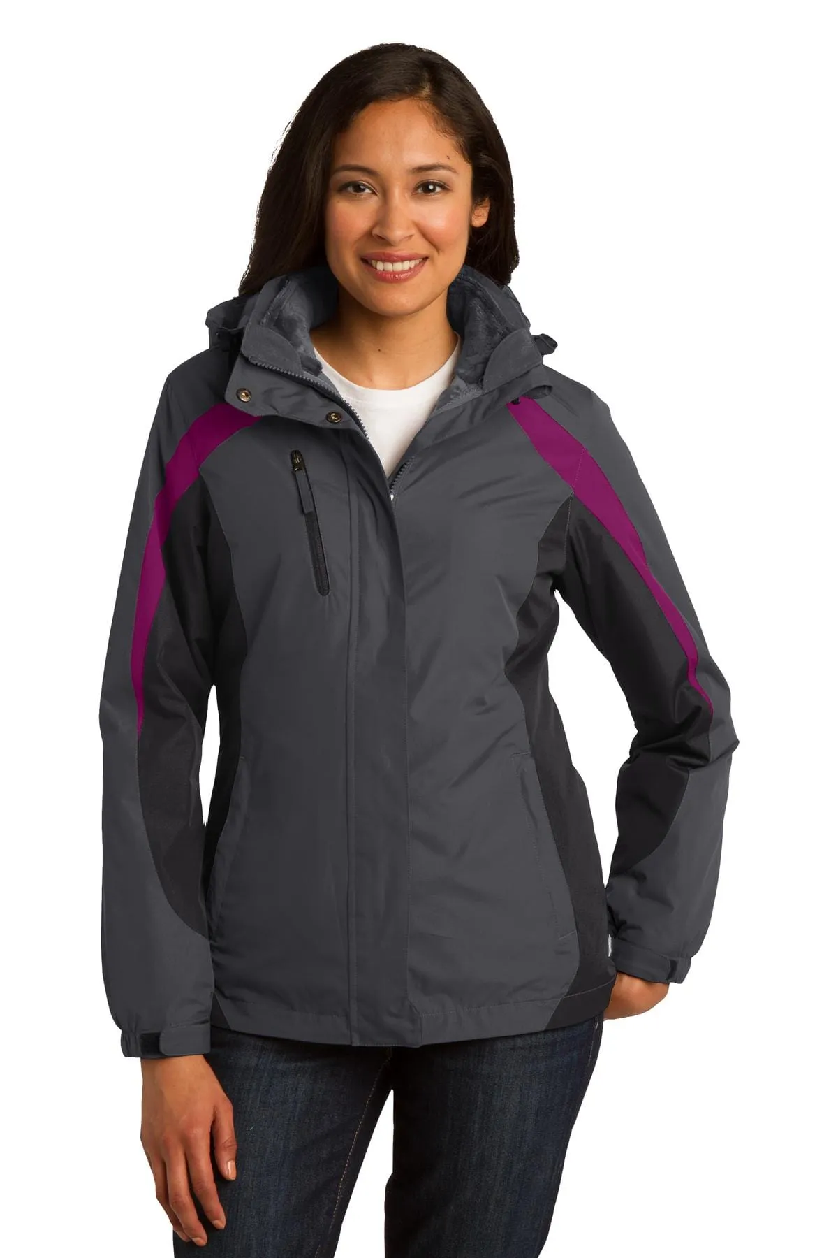 Port Authority ®  Ladies Colorblock 3-in-1 Jacket. L321