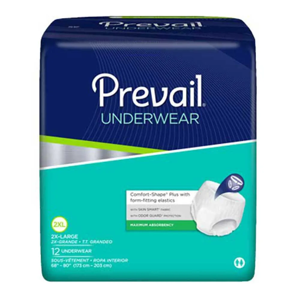 Prevail PV-517 Protective Underwear Case of 48