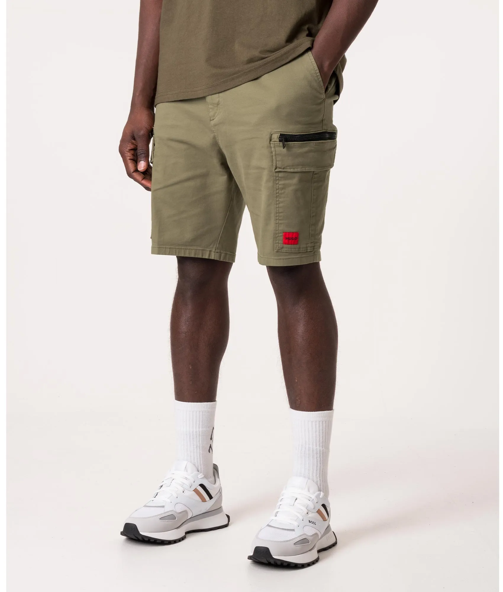 Regular Fit Johny232D Cargo Shorts