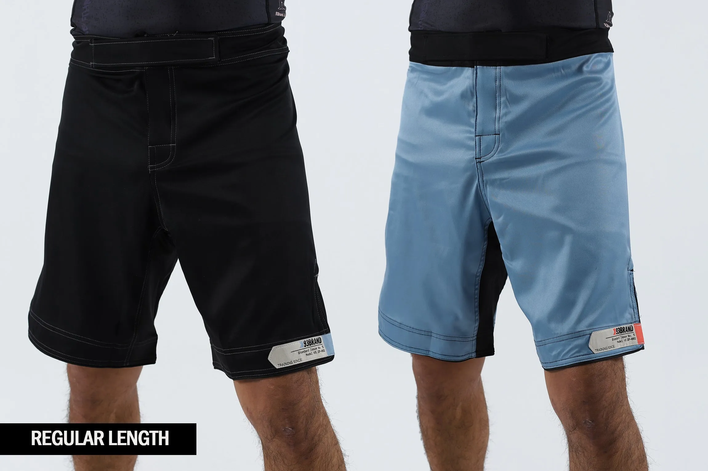 Standard Issue Shorts 2-PACK (Regular Length) Black & Pale Blue