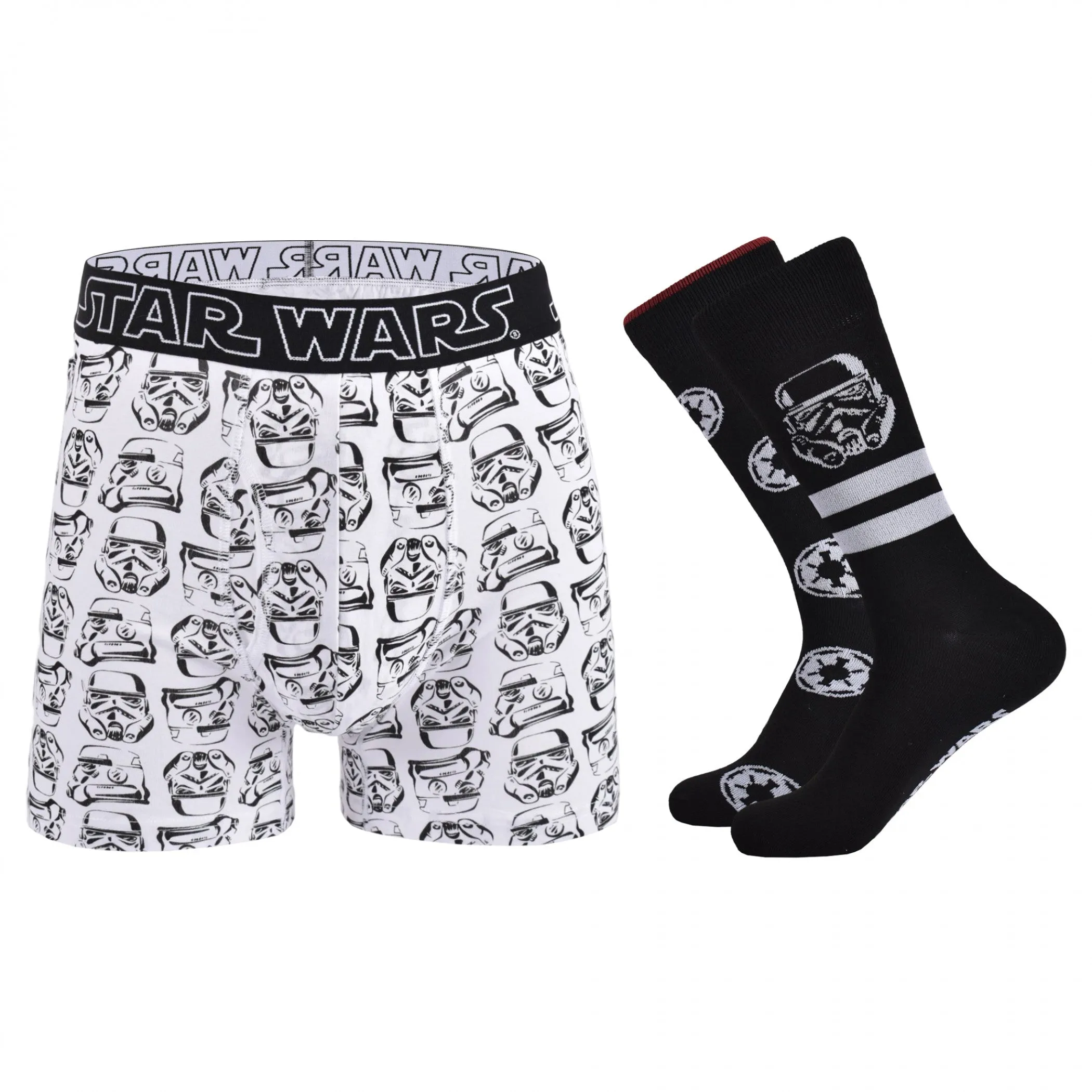 Star Wars Storm Troopers Underwear and Crew Socks Boxed Set