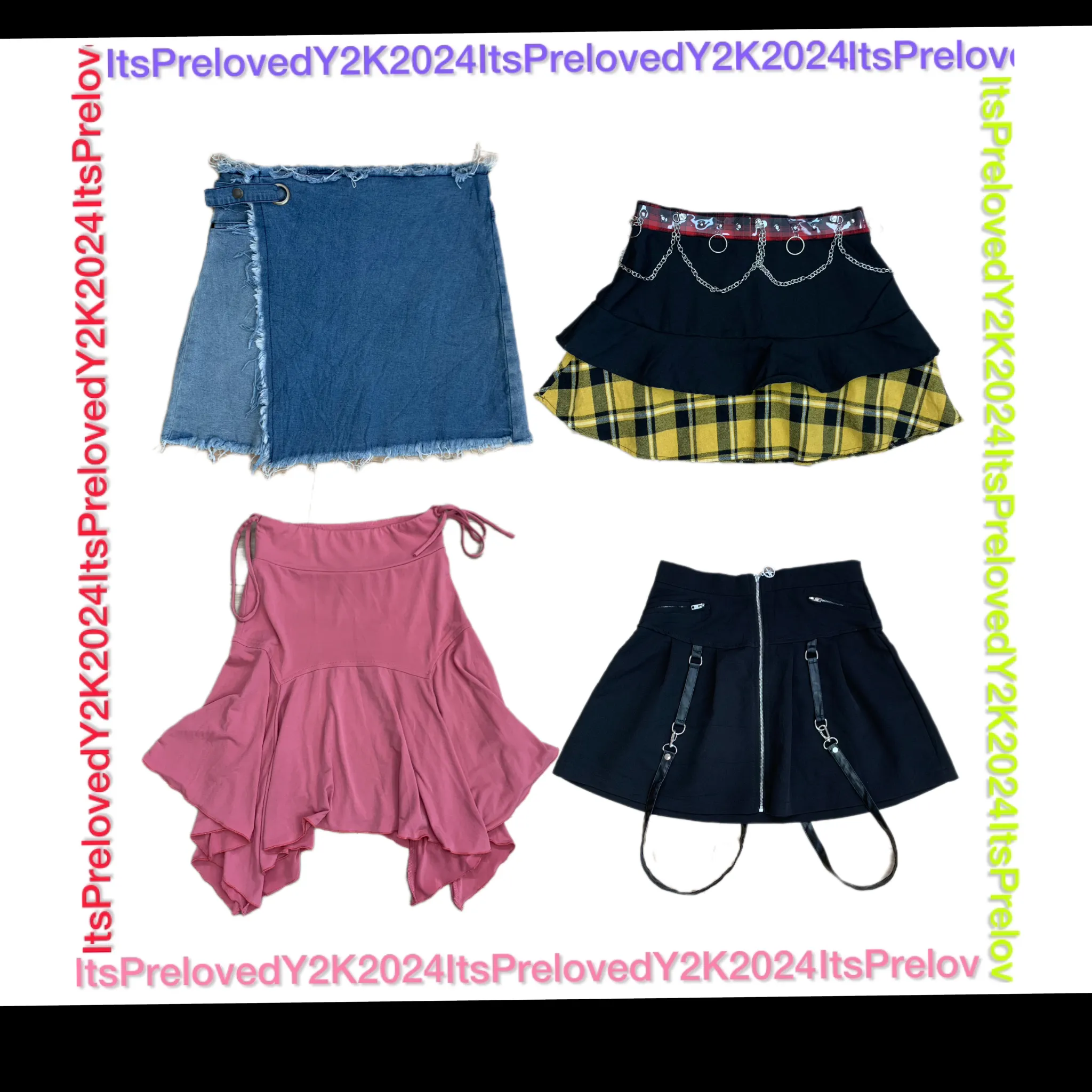 Y2k Balmy Mini Skirts(RX-514)