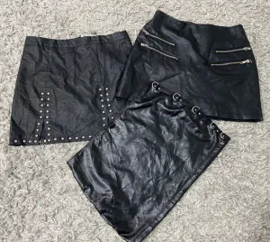 Y2k Leather Skirts - 10 Pieces